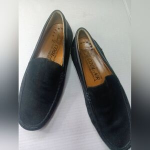 Mephisto Cool-Air Black Leather Men's Loafers Size 9.5 Great Condition
